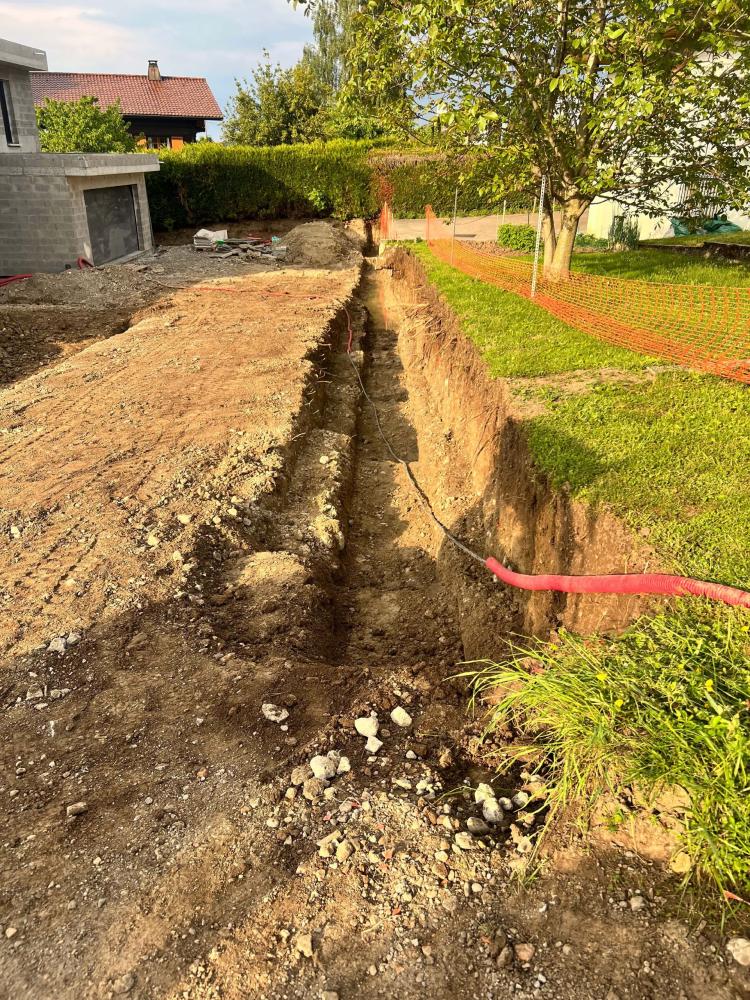 Travaux de terrassement