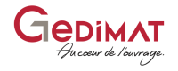 gedimat fond blanc